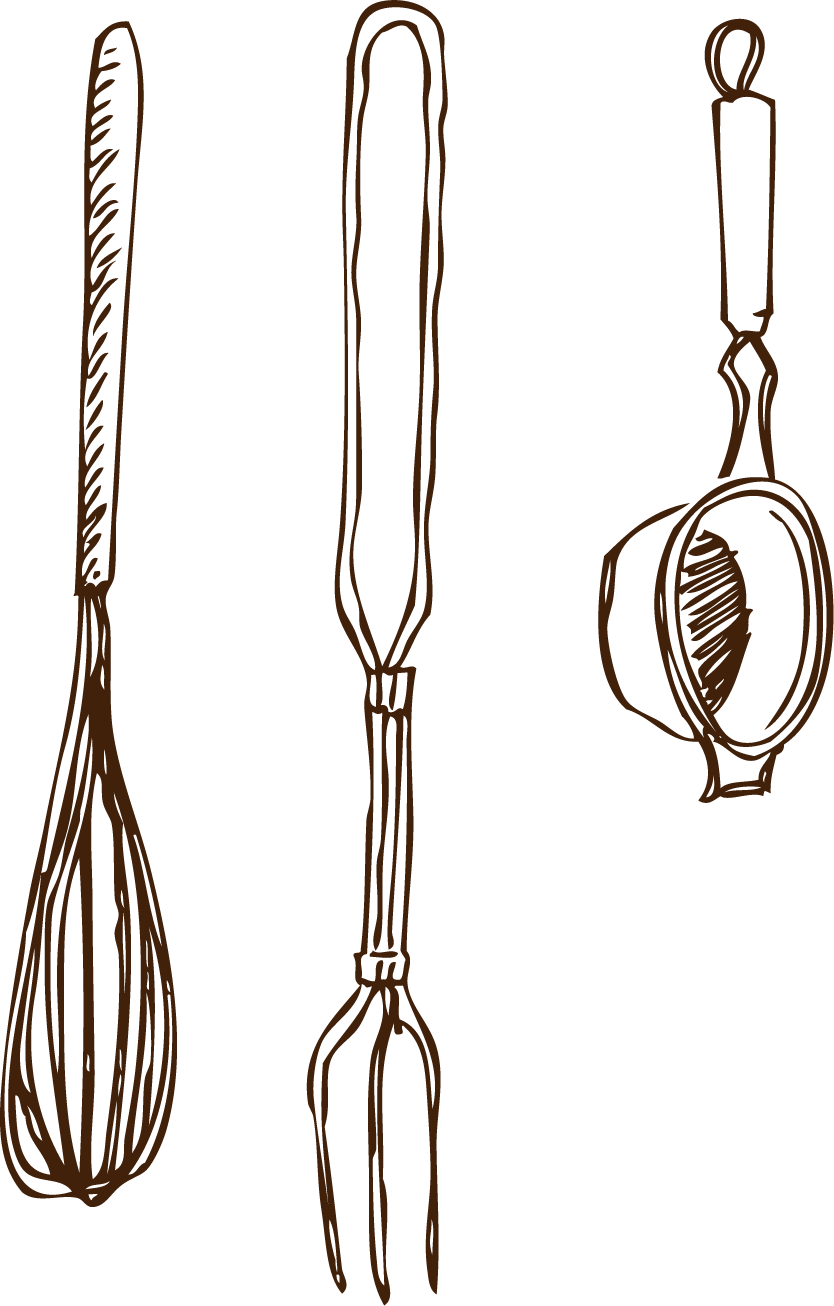 キッチン用品のイラスト