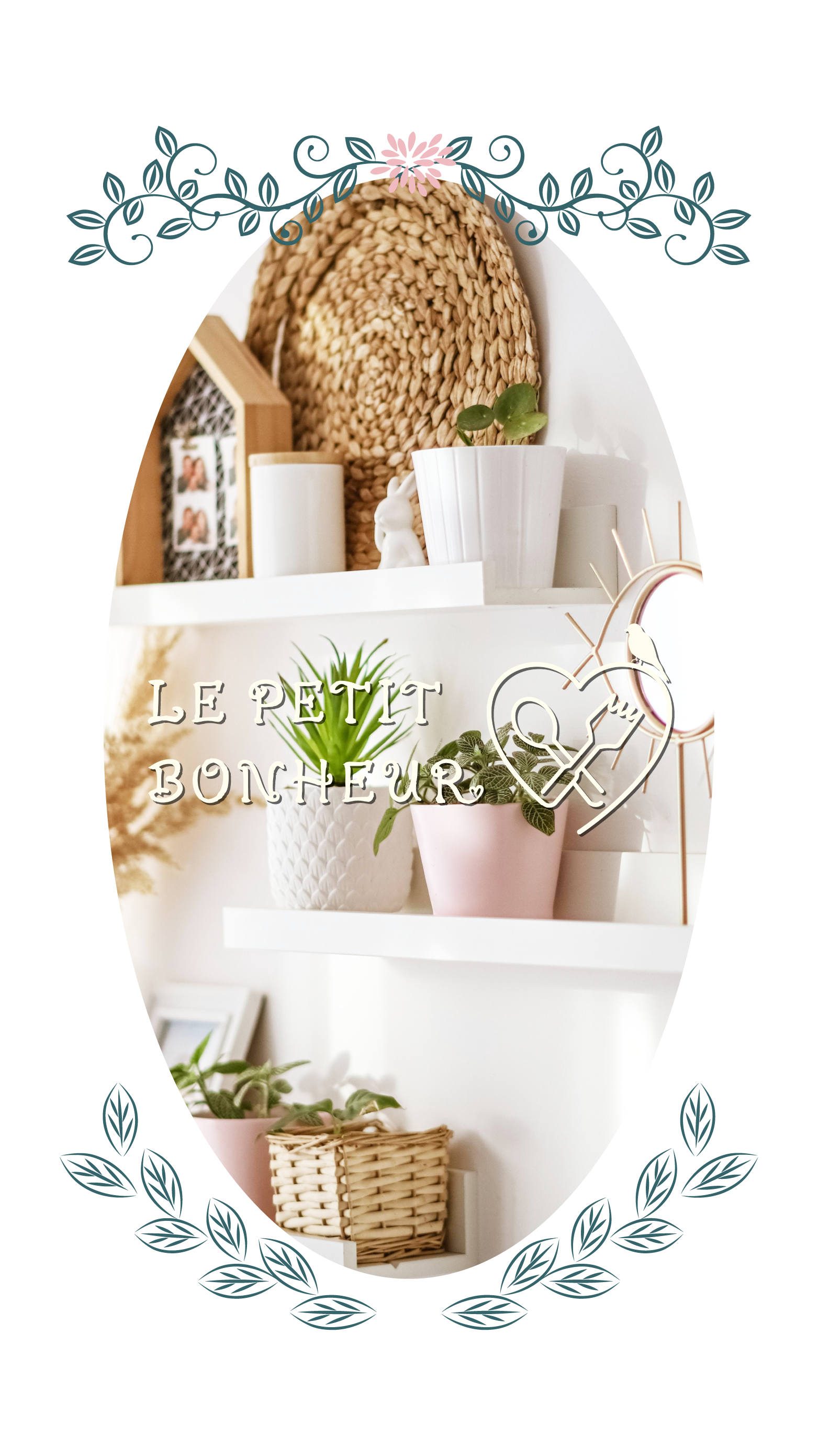 雑貨が並んだ可愛いお店の中